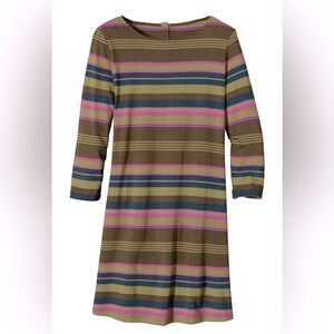 Patagonia • 3/4 Sleeve Au Bateau Dress